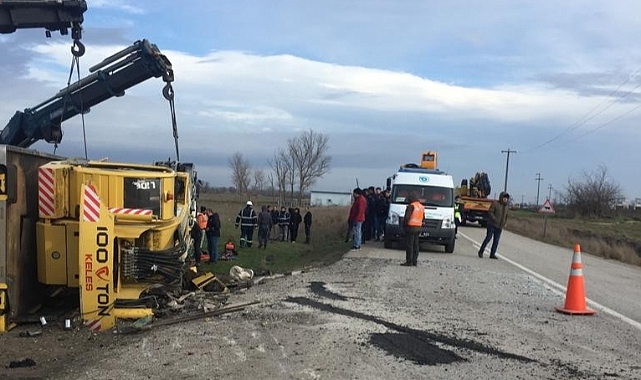 Devrilen Vincin Sürücüsü Öldü