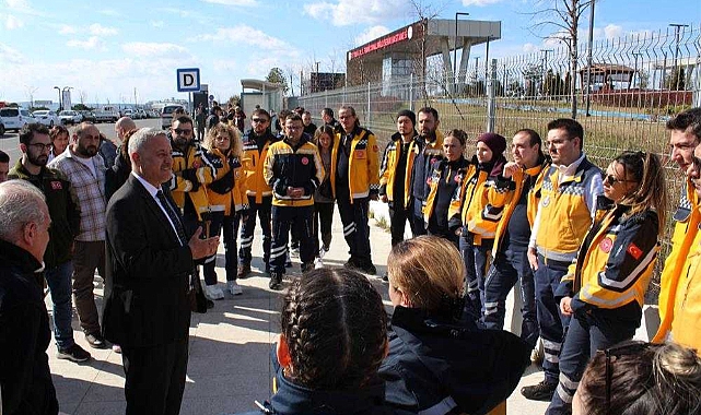 Edirne ve Tekirdağ'dan 95 Gönüllü Daha Deprem Bölgesine Gönderildi