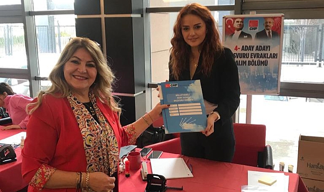 Şefika Koca CHP Tekirdağ Milletvekili Aday Adaylığı İçin Başvurusunu Yaptı