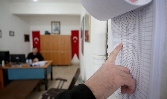 Trakya'da Seçmen Listeleri Askıya Çıkarıldı