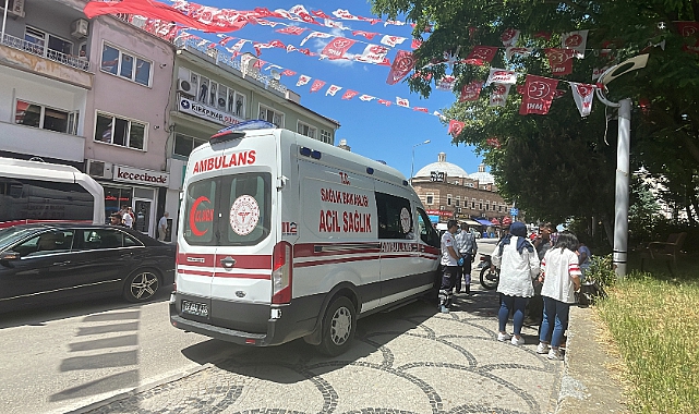 Yolun Karşısına Geçen Çocuğa Motosiklet Çarptı