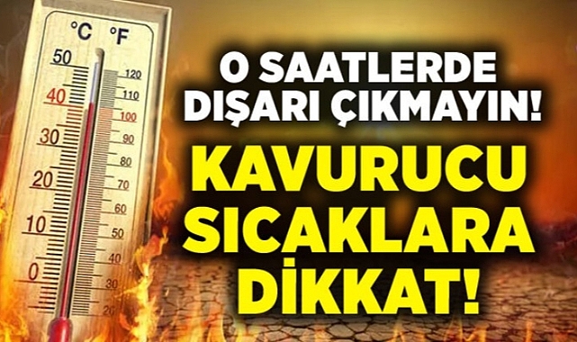 Meteoroloji Uyardı! Rekor Sıcaklık Geliyor