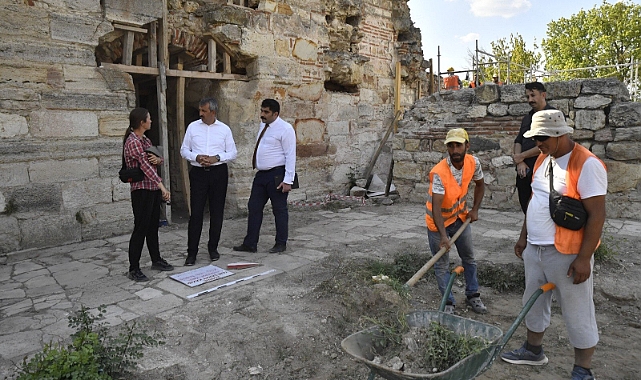 Edirne Sarayı'nın İhya Çalışmaları Sürüyor