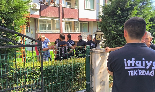 Gaz Sızıntısı Şüphesiyle Apartman Boşaltıldı