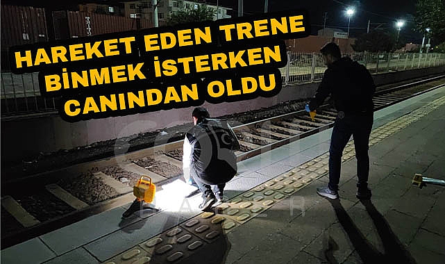 Hareket Eden Trene Binmek İsterken Canından Oldu