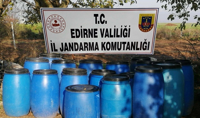 2 Bin Litre Sahte İçki Ele Geçirildi