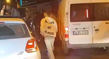 Asker eğlencesi sırasında yolu kapatan sürücü yakalandı