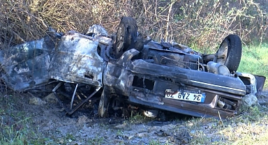 Çatalca'da Feci Kaza! 2 Ölü, 1'i Ağır 3 Yaralı