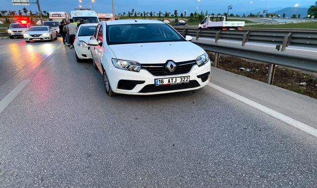 Bursa'da zincirleme kaza: 3 yaralı