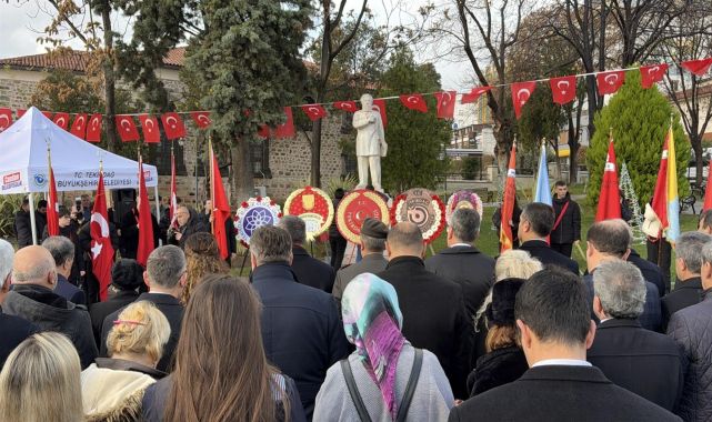 Vatan Şairi Namık Kemal,  doğumunun 184’üncü yılında anıldı