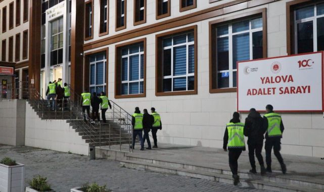 Yalova merkezli 4 ilde göçmen kaçakçılığı operasyonu; 8 tutuklama