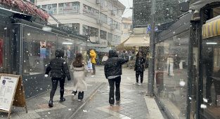 'Altay' kar fırtınası, Yalova'ya ulaştı