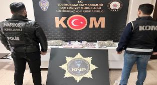 Kırklareli'de uyuşturucu operasyonunda 1 tutuklama