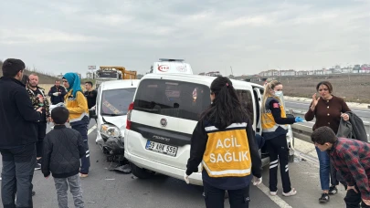 Dikkatsiz Sürücü Kazaya Neden Oldu! 3 Yaralı