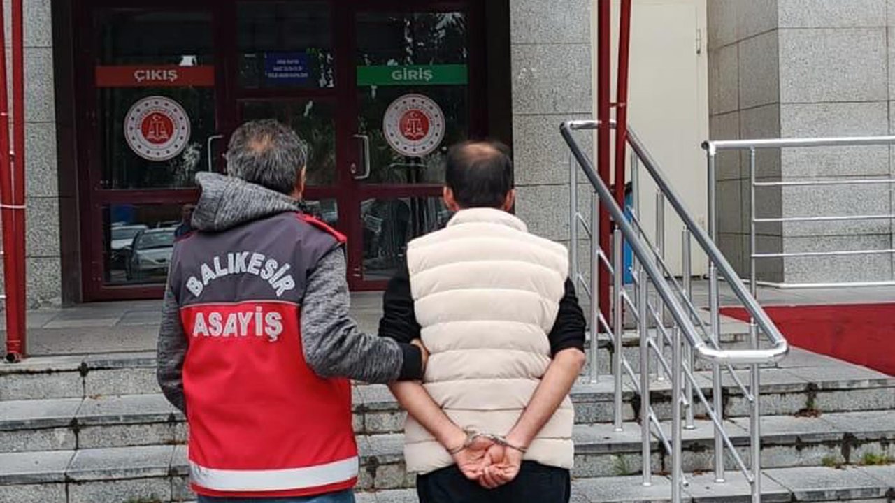 Balıkesir'de hırsızlık şüphelisi, kamera görüntülerinden tespit edilip yakalandı