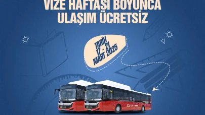 Balıkesir'de vize sınavları haftasında üniversite öğrencilerine ulaşım ücretsiz