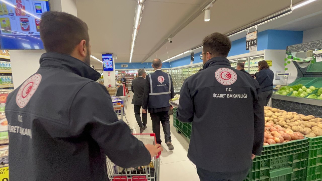 Bursa'da marketlerde denetim; haksız ve fahiş fiyat uygulayanlara 3,8 milyon lira ceza