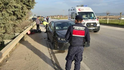 Bursa’da otomobil ile elektrikli motosiklet çarpıştı: 1 ölü 