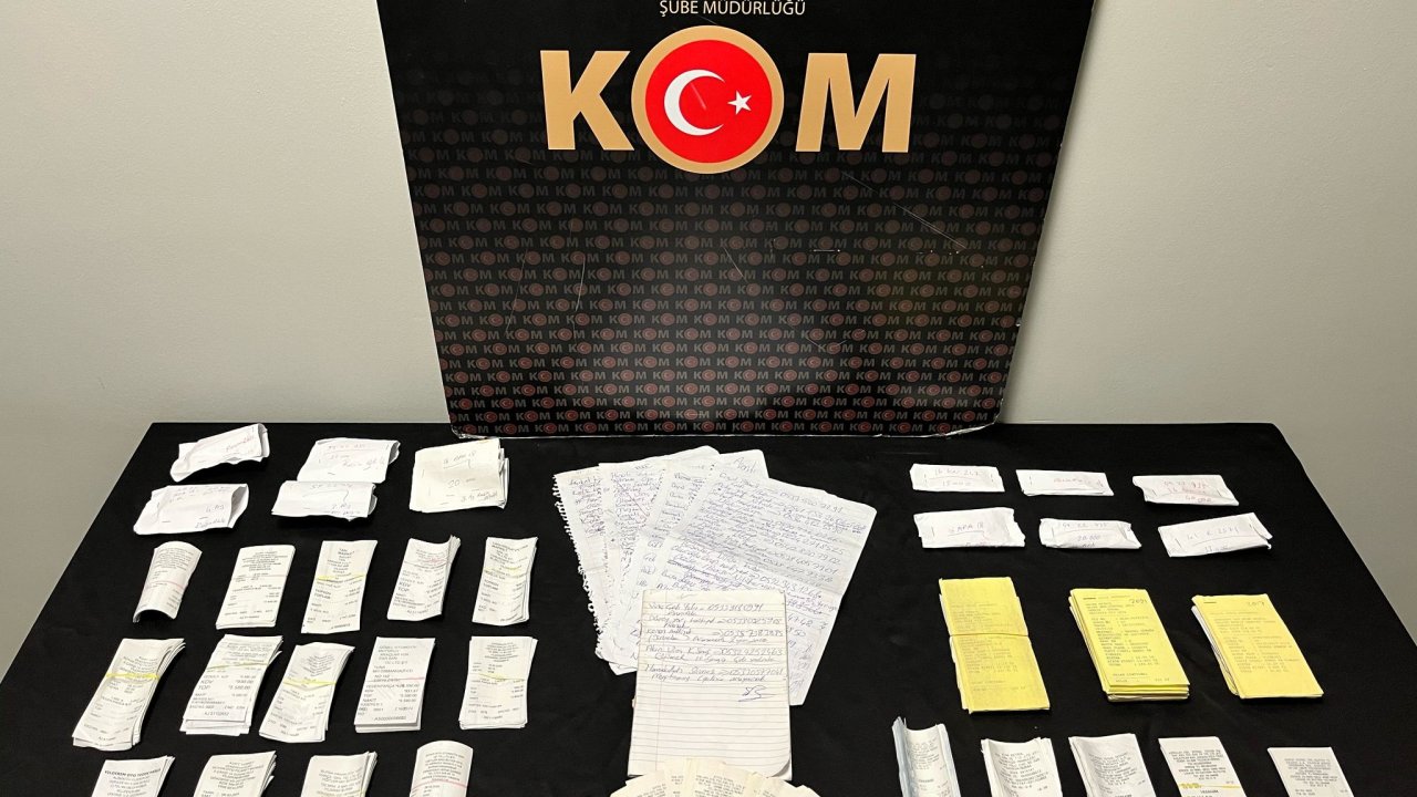 Bursa'da sahte akaryakıt fişi operasyonunda 9 tutuklama