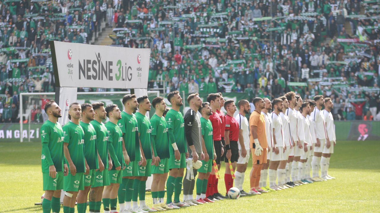 Bursaspor - Silifke Belediyespor: 1-1