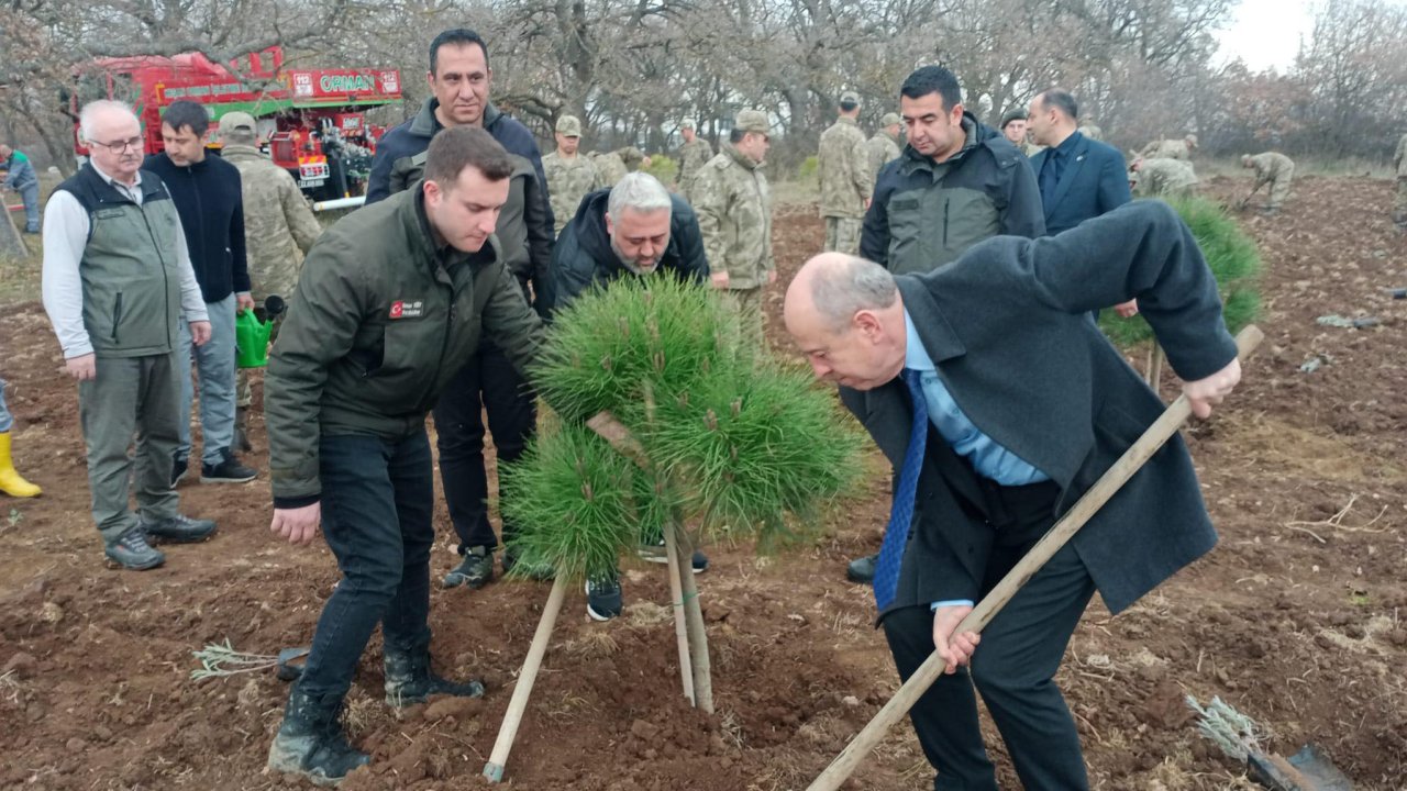 Edirne’de fidan dikim etkinliği düzenlendi