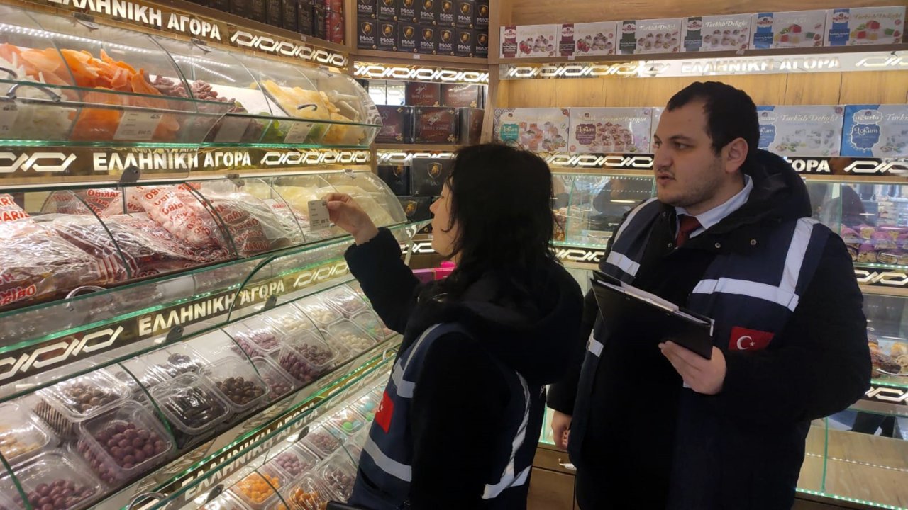 Edirne'de Ramazan Bayramı öncesi fahiş fiyat ve etiket denetimi