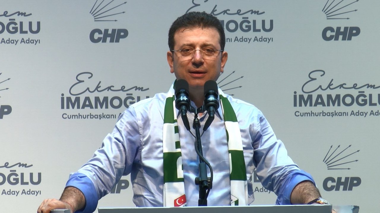 İmamoğlu: 23 Mart’ta seçilmişlerin değil, seçenlerin dediği olacak