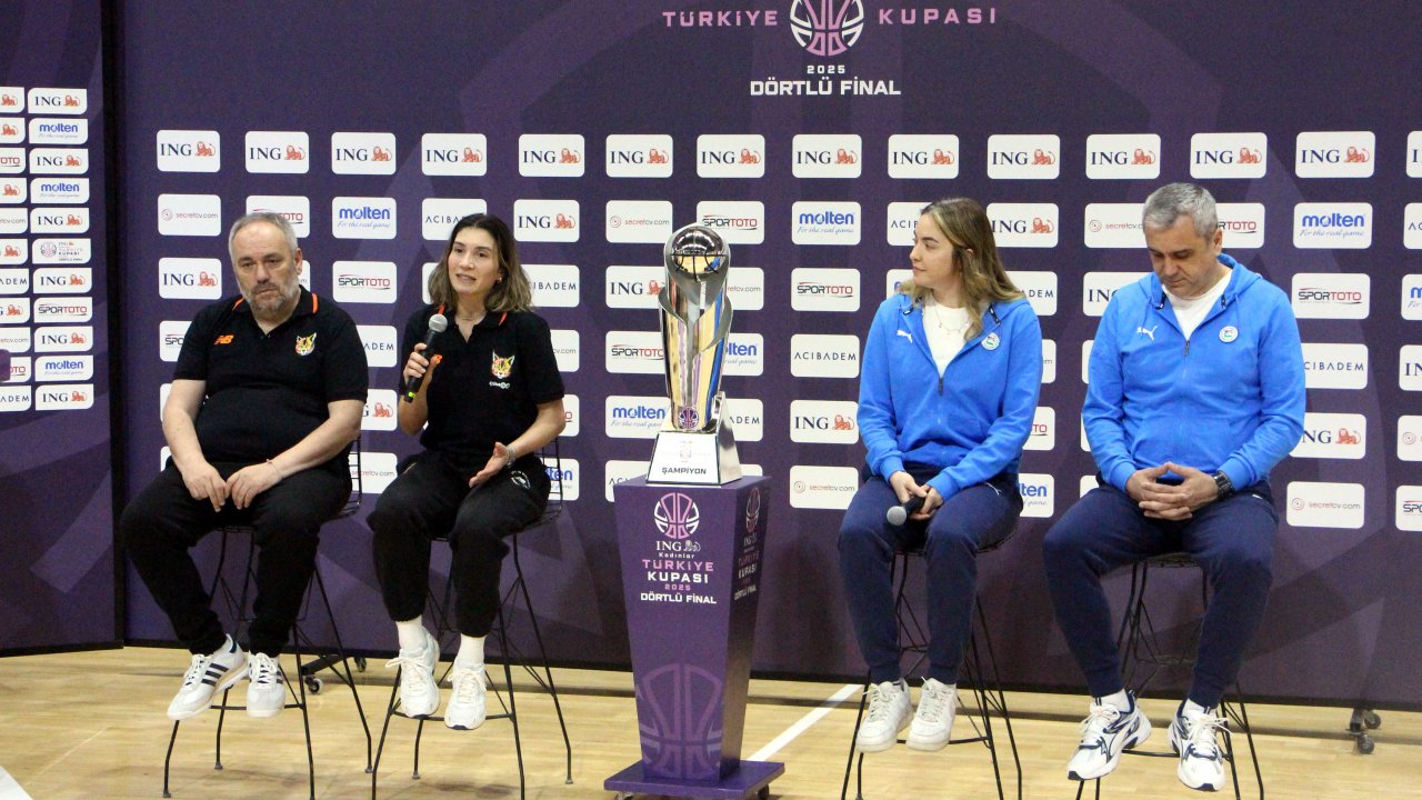 Kadınlar Türkiye Dörtlü Finali'nde karşılaşacak Çimsa ÇBK Mersin ile Emlak Konut, kupayı kazanmak istiyor