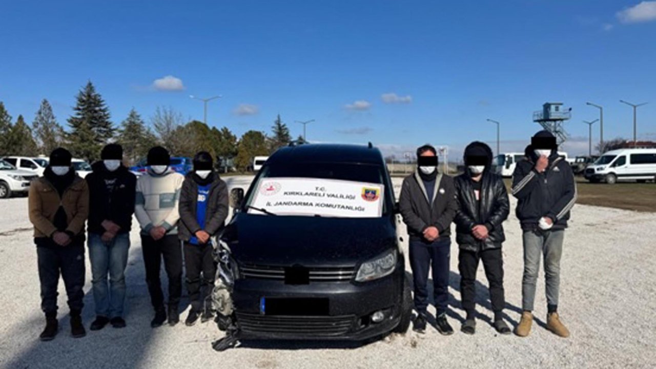Kırklareli'de 260 kaçak göçmen yakalandı