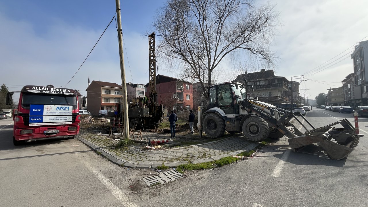 Metan gazı yanan alanda sondaj bitti