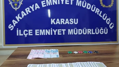 Sakarya’da kumar operasyonu: 16 kişi hakkında işlem yapıldı 