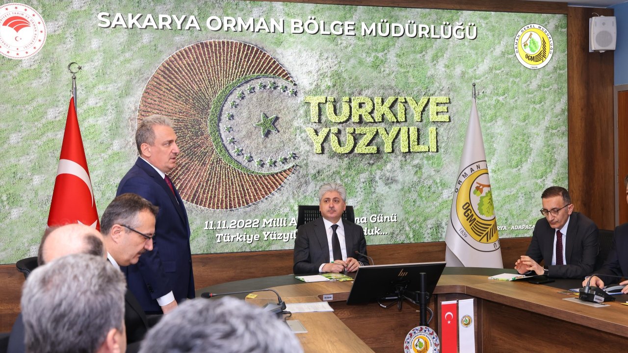 Sakarya’da orman yangınlarıyla mücadele komisyon toplantısı yapıldı