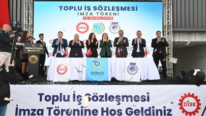  Tekirdağ Büyükşehir Belediyesi ile Genel-İş Sendikası arasında toplu iş sözleşmesi imzalandı