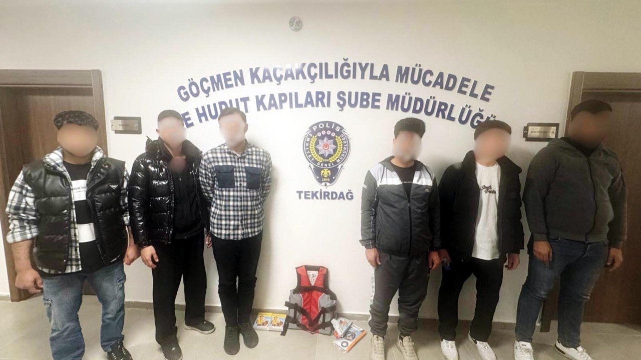 Tekirdağ’da 3 göçmen kaçakçılığı şüphelisi tutuklandı