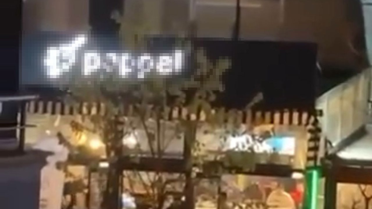 Bursa'da taraftar kavgası kamerada