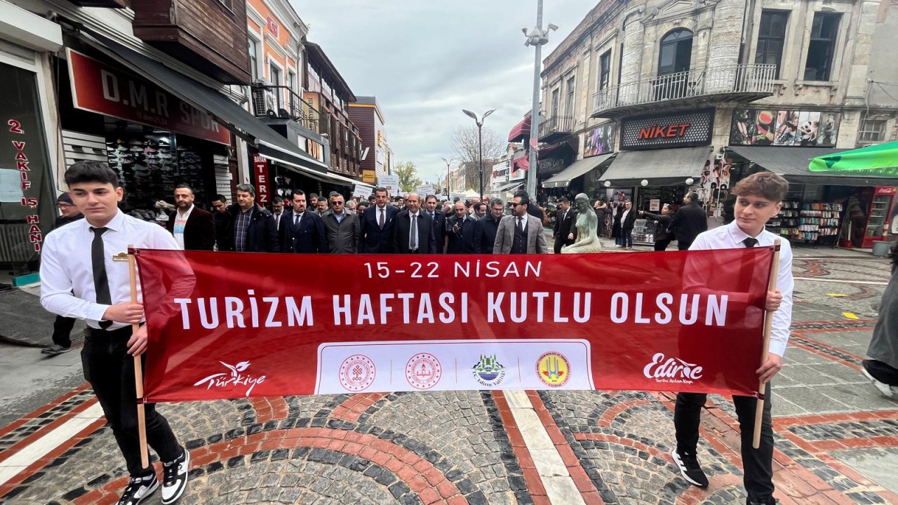 Edirne'de Turizm Haftası, etkinliklerle başladı