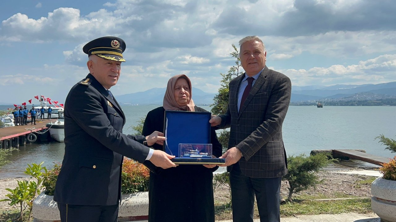 Şehit polisin ismi, kızının görev yaptığı botta yaşayacak