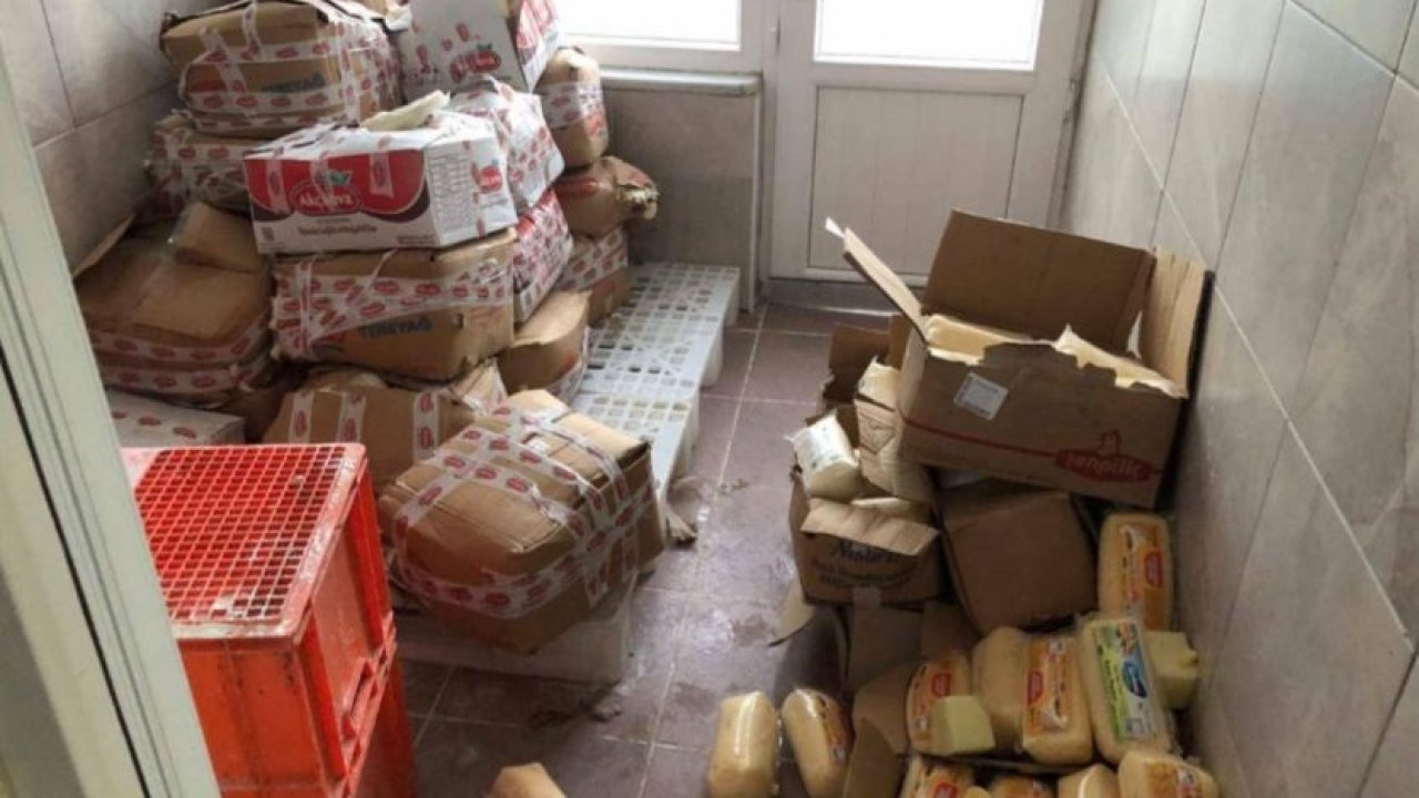 Sakarya'da 5 ton 'sahte' kaşar peyniri ele geçirildi