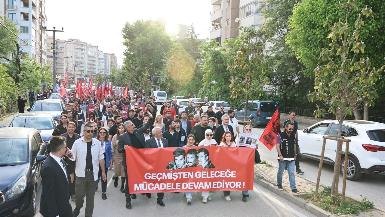 'Üç Fidan' Bursa'da anıldı
