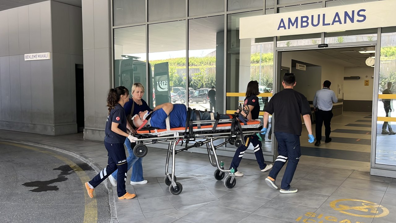 Kocaeli'de otomobil ağaca çarptı; sürücü ile eşi yaralı