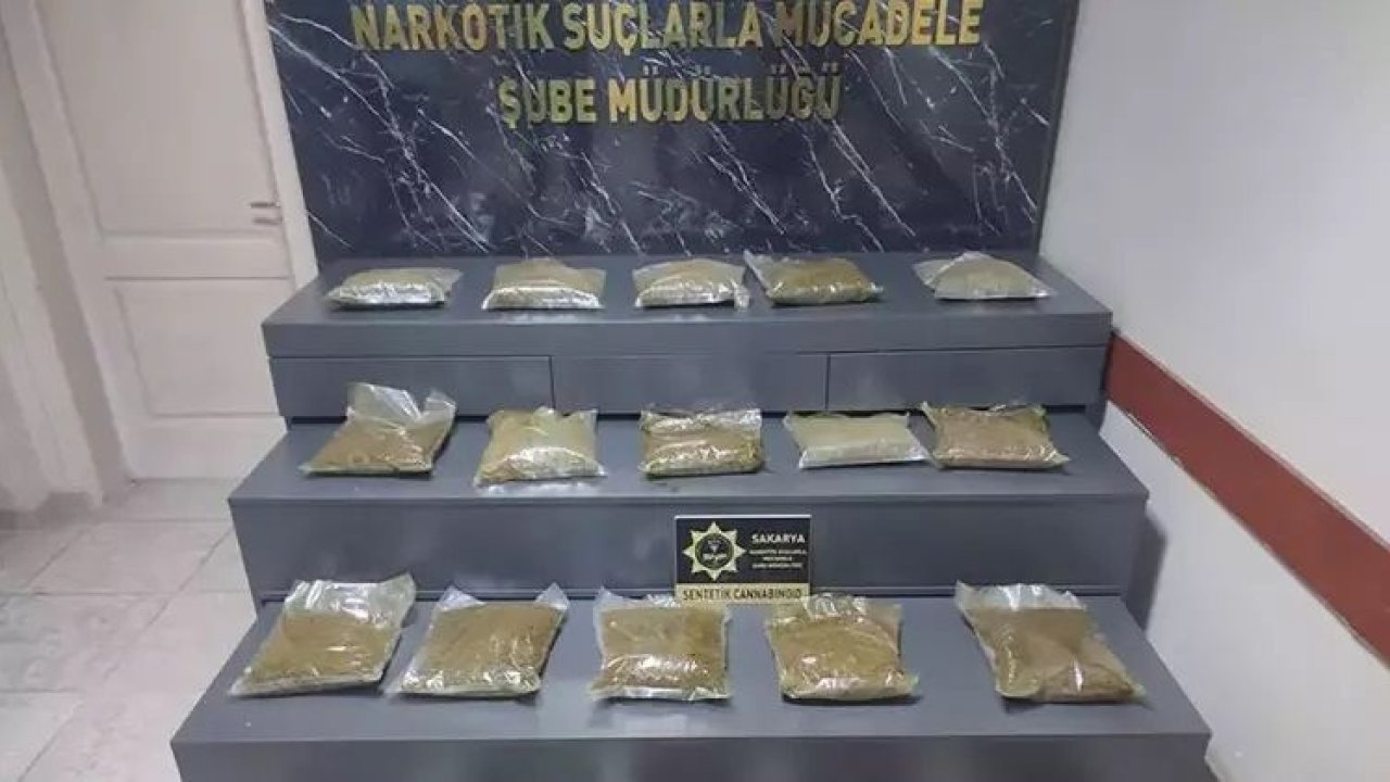 Sakarya’da 1 ayda uyuşturucu ticareti yapan 24 şüpheli tutuklandı