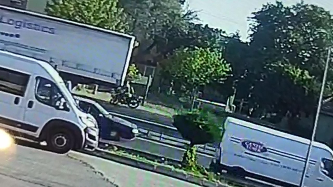 Ergene’de feci kaza! Motosiklet sürücüsü öldü