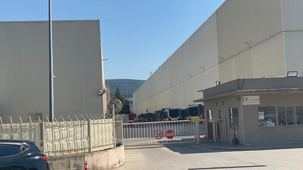 Bursa’da otomotiv fabrikasında yangın