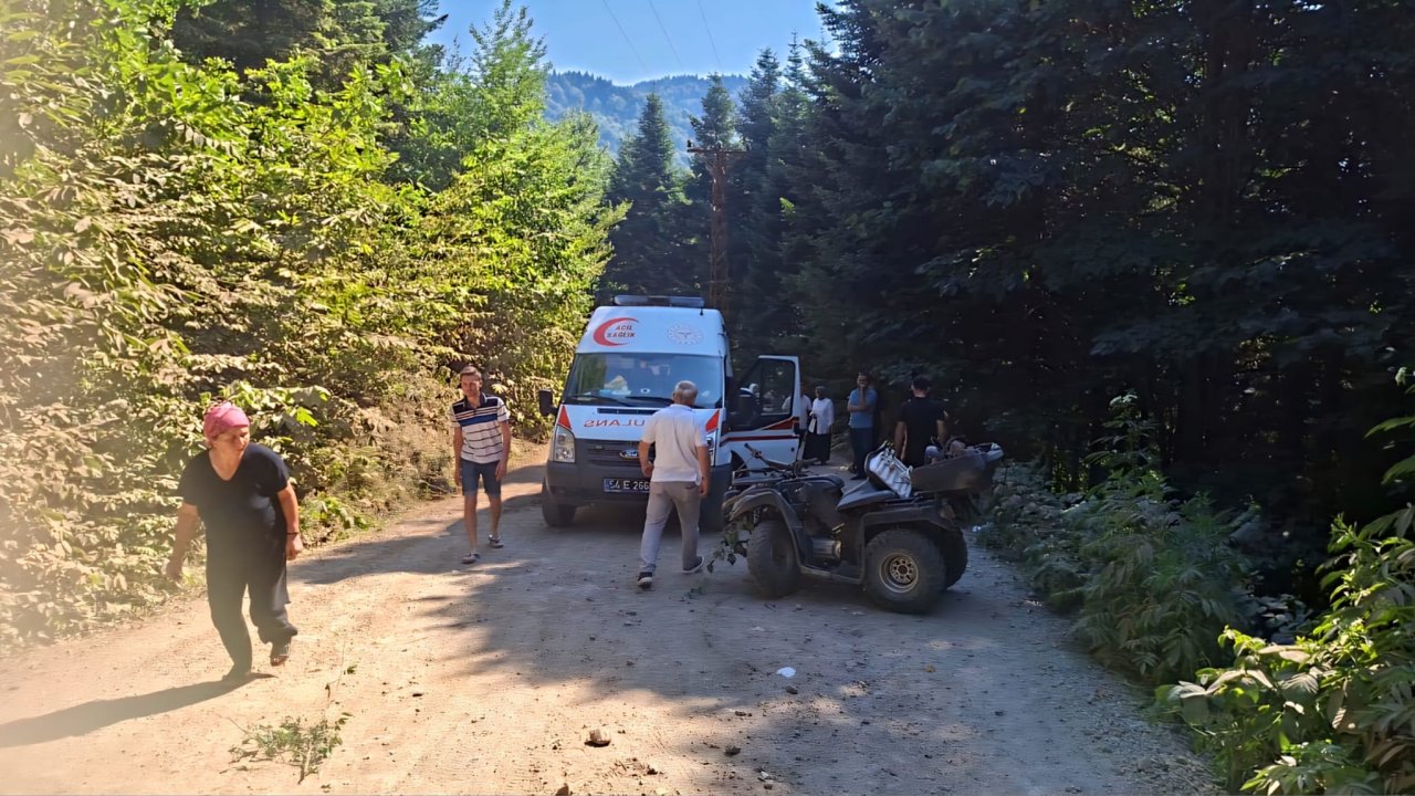 Sakarya'da, takla atan ATV'nin sürücüsü öldü