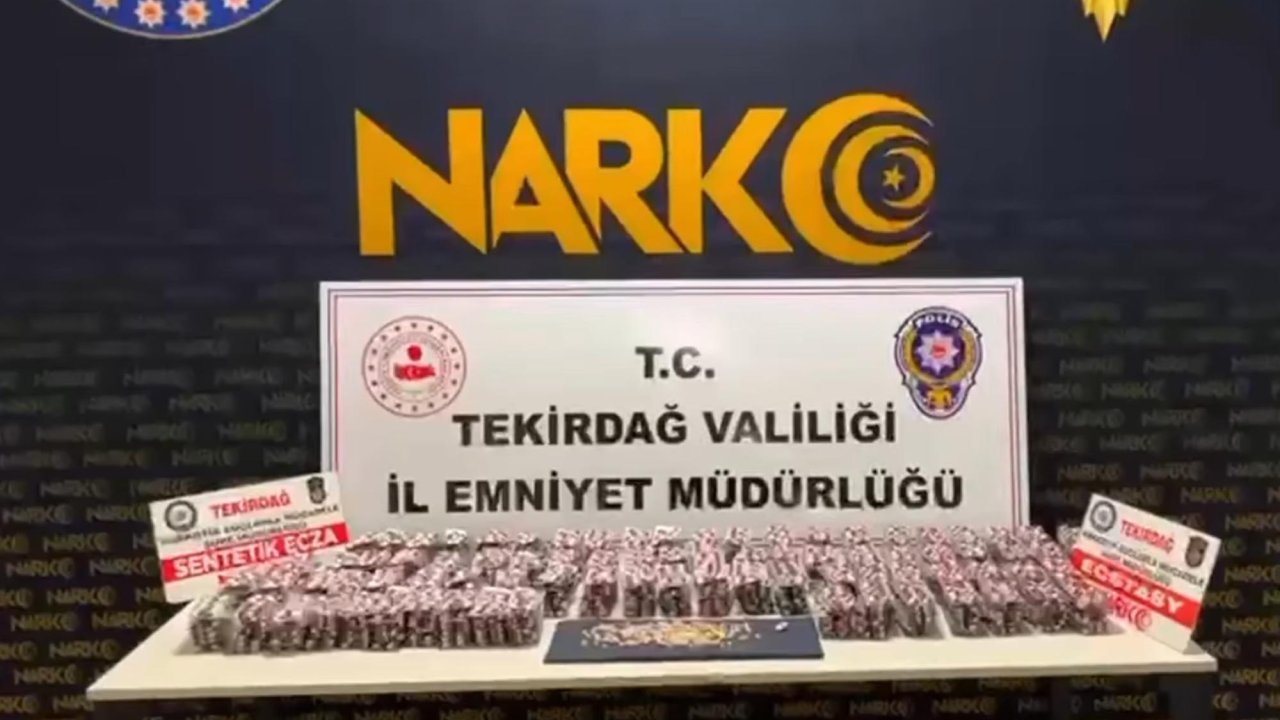 Tekirdağ'da 'torbacı' operasyonunda 3 tutuklama