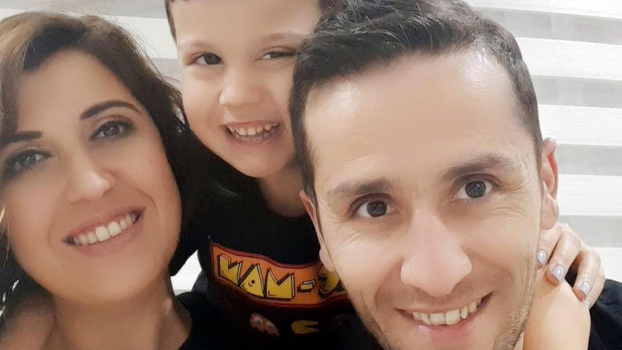 Eşi tarafından öldürülen Didem ile oğlu Doruk toprağa verildi