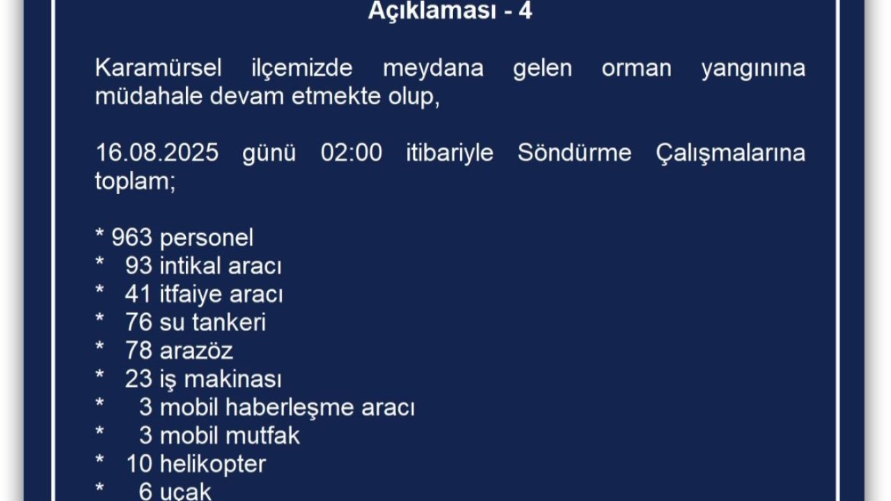 Kocaeli'de orman yangını: 3 mahalle tahliye edildi