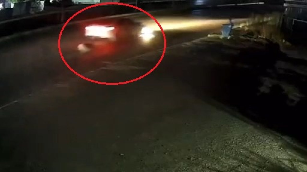 Otomobilin çarptığı yayanın öldüğü kaza kamerada