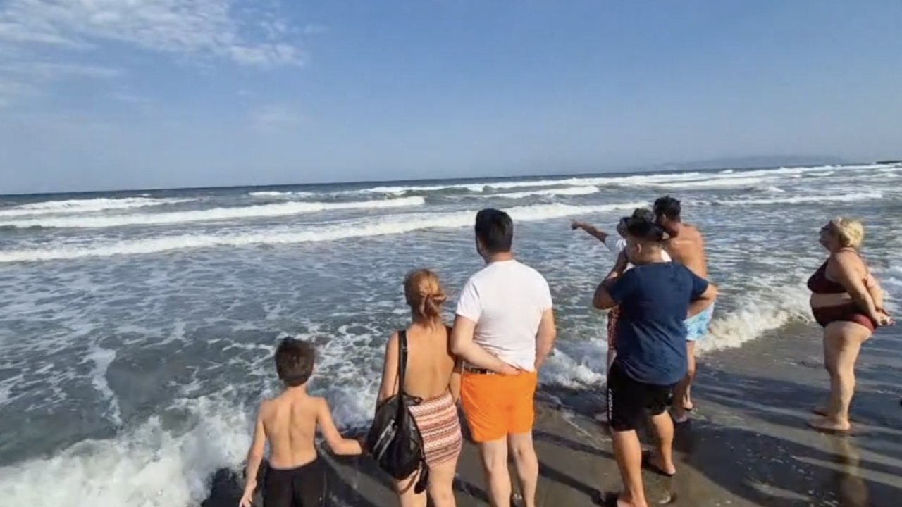 Yasağa rağmen denize girdiler! 1 kişi kayıp