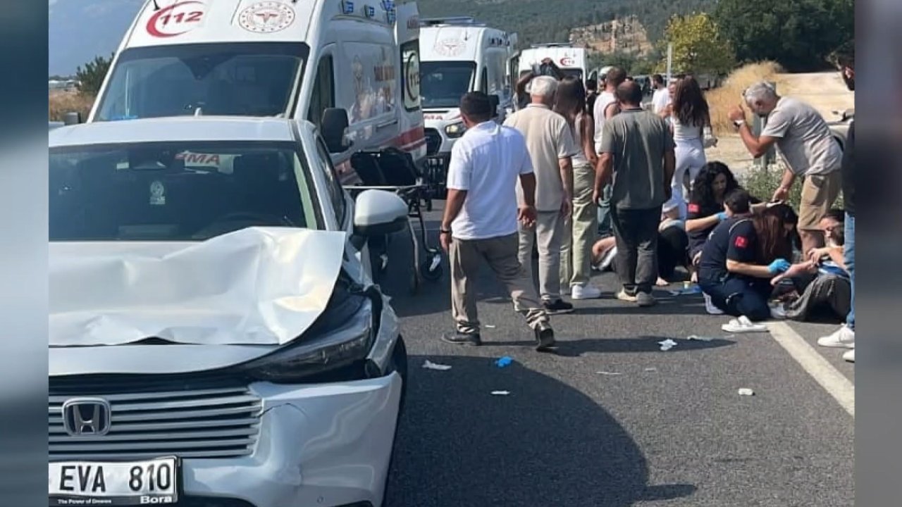 Yolun karşısına geçen aileye otomobil çarptı: 1 ölü, 3 yaralı